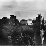 countryside hotel on xray film